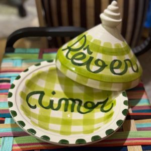 Rever aimer moroccan ceramic tajine